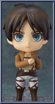 Eren Yeager (Survey Corps Version) from Nendoroid - Attack on Titan manufactured by Good Smile Company [Loose]