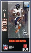 Justin Fields (Chicago Bears) (Chase) from NFL - Series 2 manufactured by Imports Dragon [Front]