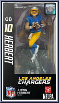 Justin Herbert (Los Angeles Chargers) from NFL - Series 1 manufactured by Imports Dragon [Front]