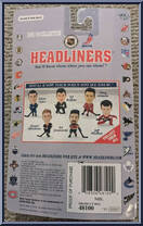 John LeClair from NHL Headliners - 1998 Season manufactured by Corinthian [Back]