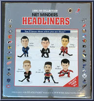 Net Minders from NHL Headliners - 1998 Season manufactured by Corinthian [Back]