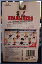 Pavel Bure from NHL Headliners - 1997 Season manufactured by Corinthian [Back]