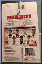 Teemu Selanne from NHL Headliners - 1996 Season manufactured by Corinthian [Back]
