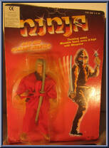 Ninja (Red Uniform) from Ninja and His Combat Master - Basic Series manufactured by Unknown [Front]