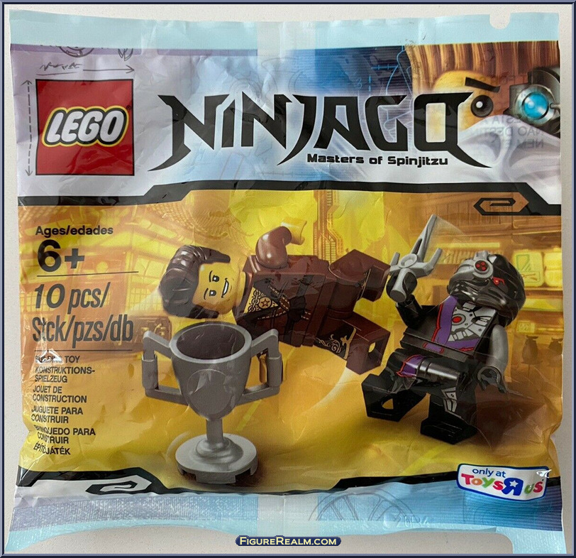 Dareth vs. Nindroid - Ninjago - Rebooted Polybags - Lego Action Figure