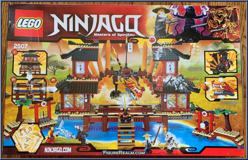 Fire Temple - Ninjago - Masters of Spinjitzu - Lego Action Figure