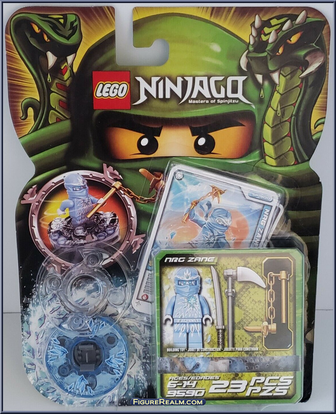NRG-Zane - Ninjago - Spinner Sets - Lego Action Figure