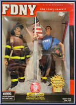Fireman / Police Officer Action Figure