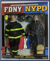 Fireman / Police Officer Action Figure
