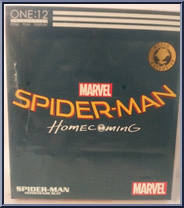Spider-Man (Homecoming) (Homemade) (MCU) from One:12 Collective - Marvel manufactured by Mezco [Front]