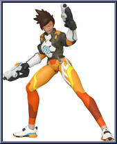 Tracer from Overwatch - Action Figures manufactured by Funko [Loose]