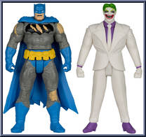 Batman / Joker (Dark Knight Triumpant) from Page Punchers - 3" Scale manufactured by McFarlane [Loose]