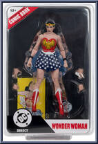 Wonder Woman (Wonder Woman #1) from Page Punchers - 7" Scale manufactured by McFarlane [Front]