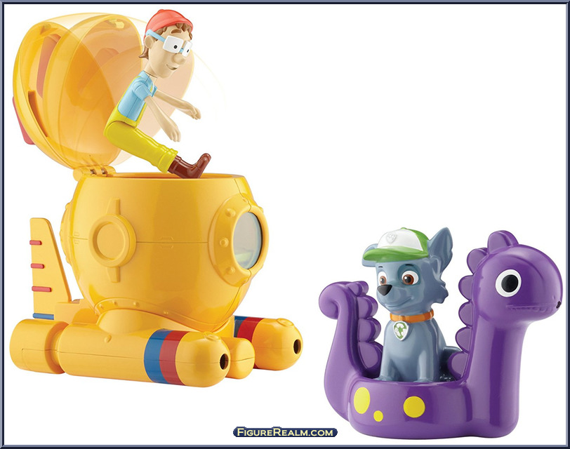 Captain Turbot's Diving Bell Bath Playset - Paw Patrol - Bath Adventure -  Spinmaster Action Figure