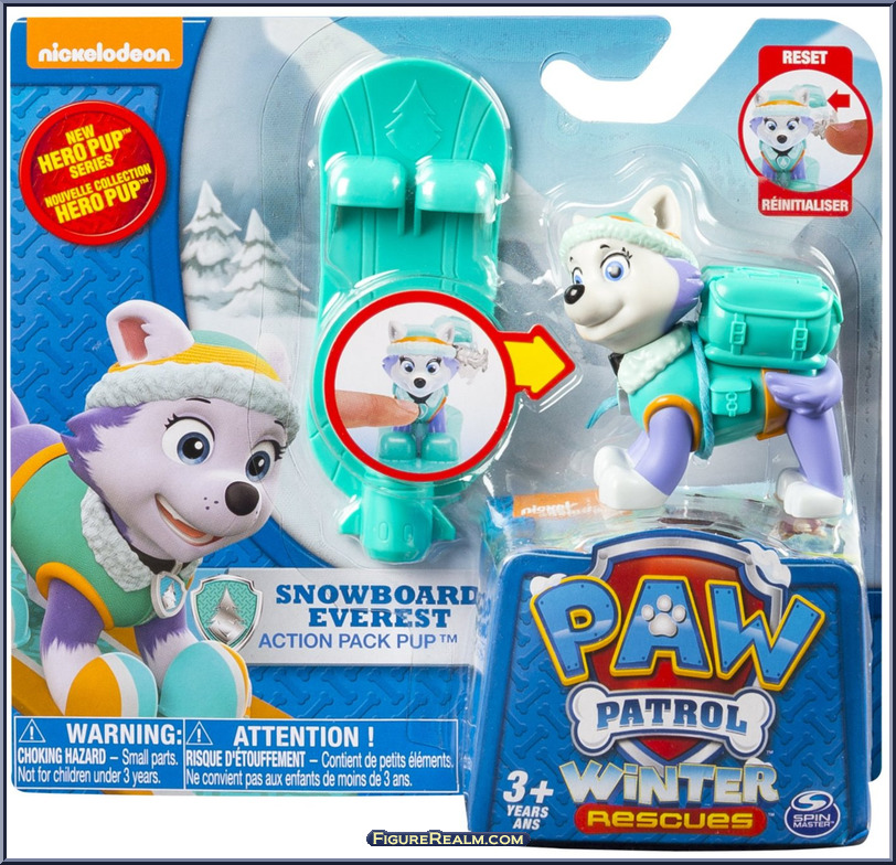 Snowboard Everest - Paw Patrol - Winter Rescues - Spinmaster Action Figure
