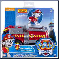 Marshall's Forest Fire Truck from Paw Patrol - Vehicles manufactured by Spinmaster [Front]