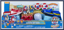 Chase and Marshall's Rescue Jet Skis Playset from Paw Patrol - Adventure Beach manufactured by Spinmaster [Front]
