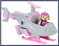 Skye (Deluxe Vehicle) from Paw Patrol - Movie manufactured by Spinmaster [Loose]