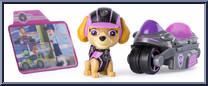 Skye's Cycle Figure from Paw Patrol - Mission Paw Vehicles manufactured by Spinmaster [Loose]