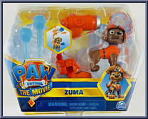 Zuma from Paw Patrol - Movie manufactured by Spinmaster [Front]