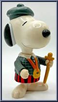 Scotland from Peanuts - 1998 - Snoopy World Tour 1 manufactured by McDonald's [Loose]