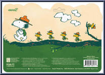 Beagle Scout Snoopy from Peanuts - ReAction Figures manufactured by Super7 [Back]