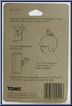 Red Bird from Peck Abouts - Wind-Ups manufactured by Tomy [Back]