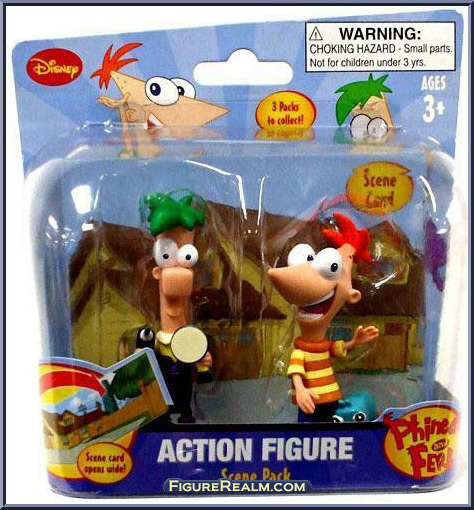 Phineas / Ferb - Phineas and Ferb - Scene Pack - Character Options Action  Figure