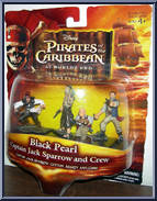 Black Pearl (Captain Jack Sparrow and Crew) from Pirates of the Caribbean - At World's End - Mini Figures: Crew Packs manufactured by Zizzle [Front]