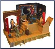 Singapore Battle from Pirates of the Caribbean - At World's End - Playsets manufactured by Zizzle [Loose]