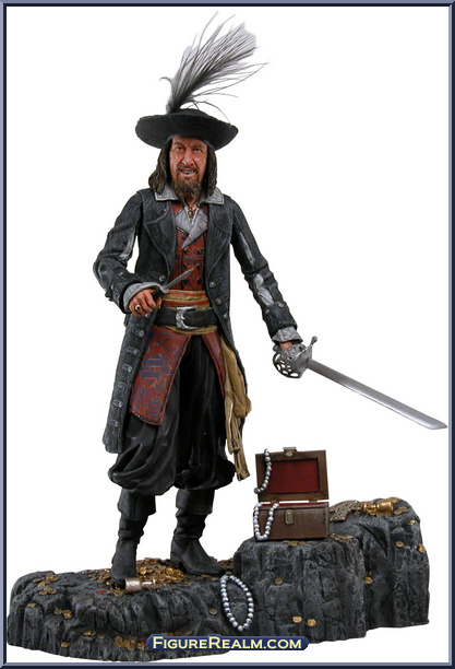 Captain Barbossa - Pirates of the Caribbean - Curse of the Black Pearl -  Series 3 - Neca Action Figure