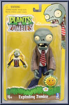 Exploding Zombie Action Figure