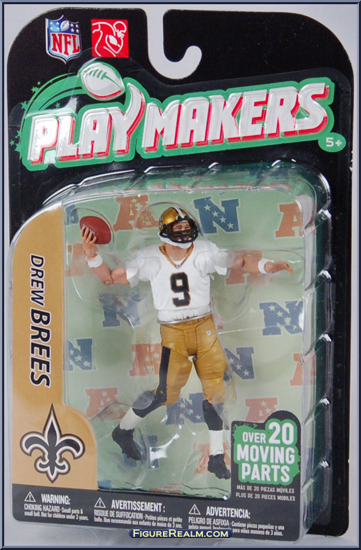 Drew Brees - Playmakers - NFL - Series 2 - Extended - McFarlane Action  Figure