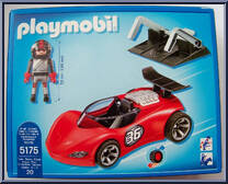 Red Racecar from Playmobil - Sports & Action manufactured by Playmobil [Back]