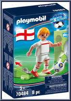 Soccer Player (England) from Playmobil - Sports & Action manufactured by Playmobil [Front]