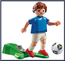 Soccer Player (France) from Playmobil - Sports & Action manufactured by Playmobil [Loose]