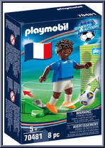 Soccer Player (France) from Playmobil - Sports & Action manufactured by Playmobil [Front]