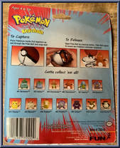 Mewtwo from Pokemon - Series  4 manufactured by Basic Fun [Back]