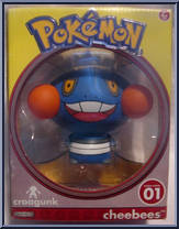 Croagunk from Pokemon - Cheebees manufactured by Jakks Pacific [Front]