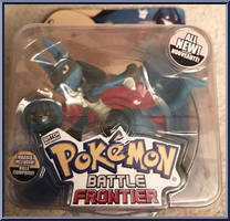 Lucario from Pokemon - Battle Frontier manufactured by Jakks Pacific [Front]