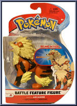 Arcanine from Pokemon - Battle Feature Figures manufactured by Jazwares [Front]