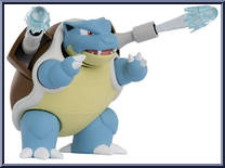 Blastoise from Pokemon - Battle Feature Figures manufactured by Jazwares [Loose]