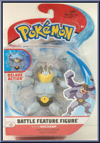 Machamp from Pokemon - Battle Feature Figures manufactured by Jazwares [Front]