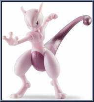 Mewtwo from Pokemon - Battle Feature Figures manufactured by Jazwares [Loose]