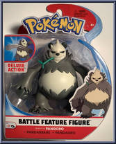 Pangoro from Pokemon - Battle Feature Figures manufactured by Jazwares [Front]