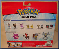 Snorlax / Marowax / Pikachu - Pokemon - Multi-Pack - Jazwares Action Figure