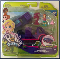 Party Limo from Polly Pocket - Micro manufactured by Mattel [Front]