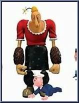 Alice The Goon from Popeye - Series 3 manufactured by Mezco [Loose]
