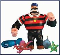 Bluto (Repaint) from Popeye - Series 3 manufactured by Mezco [Loose]