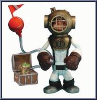 Popeye (Deep Sea) from Popeye - Series 3 manufactured by Mezco [Loose]